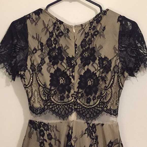 Akira formal dress with see through mesh waist - Picture 6 of 6